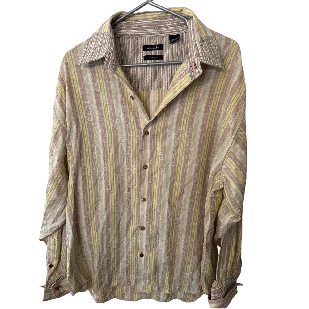 Attitude‎ Soho Men's Long Sleeve Shirt Large